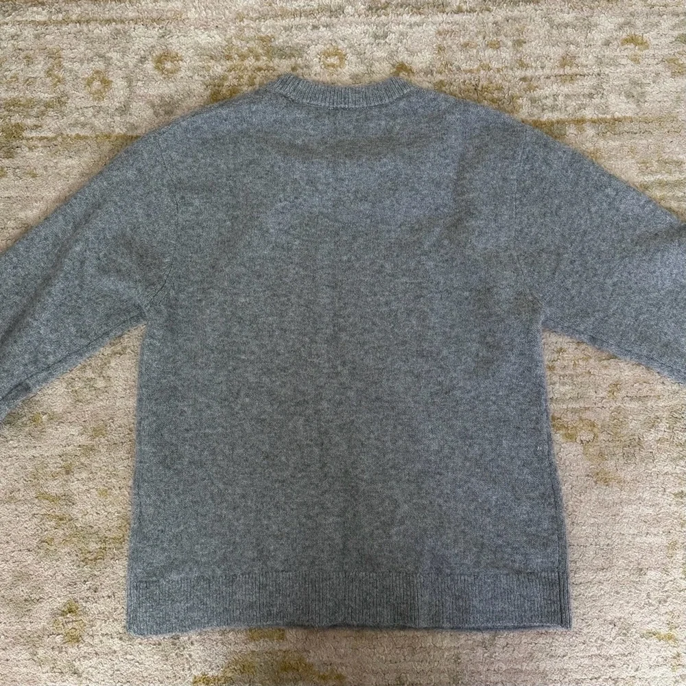 Zara Girls Grey Pullover Knit Sweater